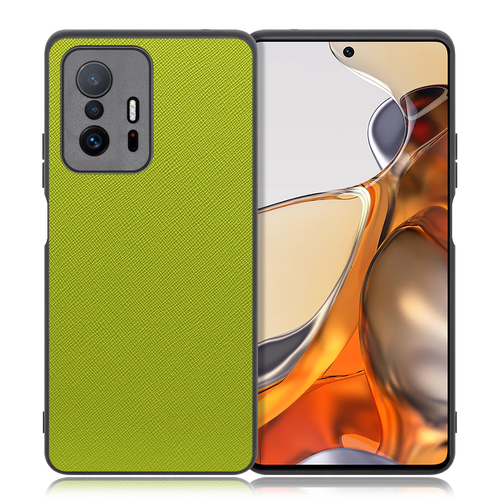 [ LOOF CASUAL-SHELL ] Xiaomi 11T / 11T Pro xiaomi11t xiaomi11tpro 11tpro プロ スマホケース 背面 ケース カバー ハードケース ストラップホール [ Xiaomi 11T / 11T Pro / ライムグリーン ]