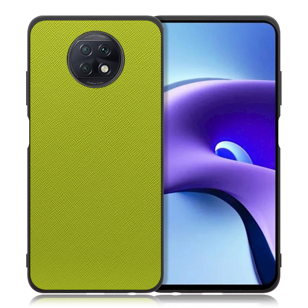 [ LOOF CASUAL-SHELL ] Xiaomi Redmi Note 9T redminote9t redminote note9t スマホケース 背面 ケース カバー ハードケース ストラップホール [ Redmi Note 9T / ライムグリーン ]