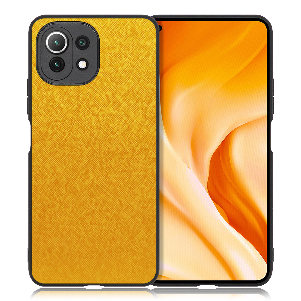 [ LOOF CASUAL-SHELL ] Xiaomi Mi 11 Lite 5G mi11lite5g 11lite スマホケース 背面 ケース カバー ハードケース ストラップホール [ Mi 11 Lite 5G / パンプキン ]
