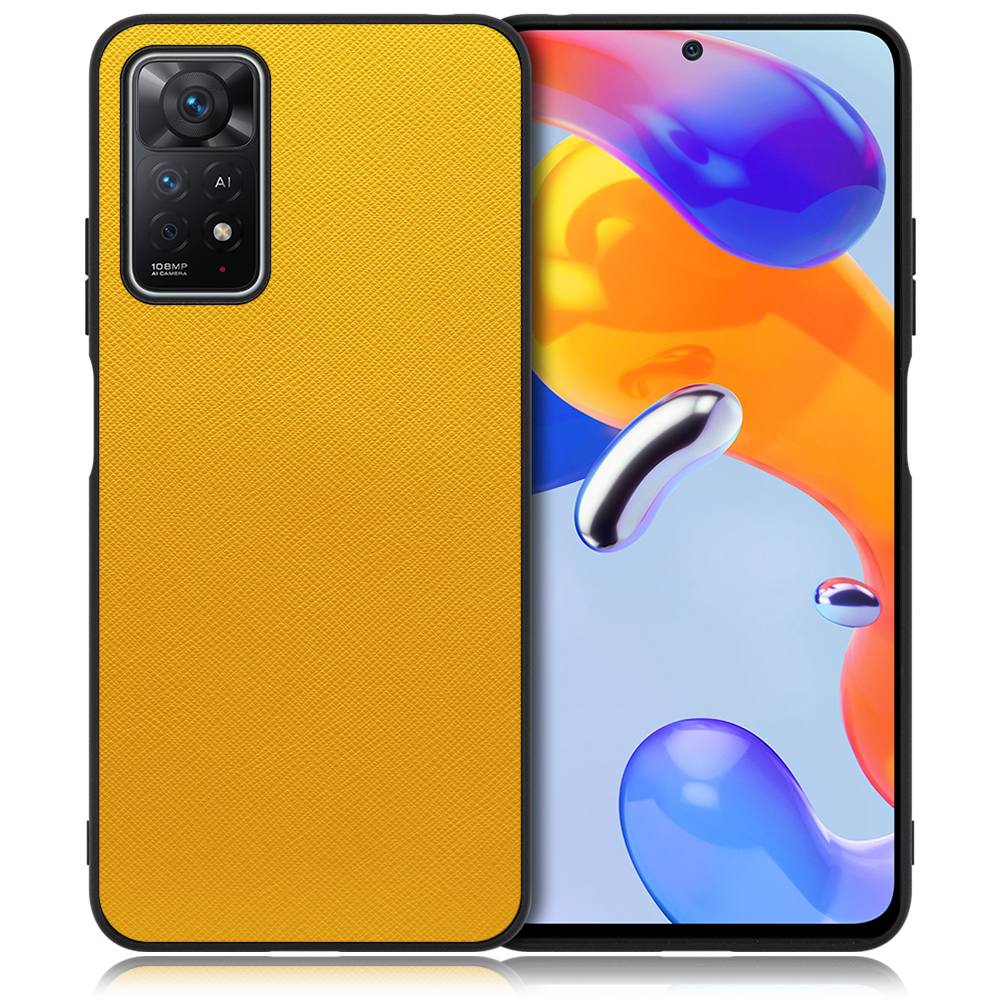 [ LOOF CASUAL-SHELL ] Xiaomi Redmi Note 11 Pro 5G redminote11pro5g note11pro 11pro スマホケース 背面 ケース カバー ハードケース ストラップホール [ Redmi Note 11 Pro 5G / パンプキン ]