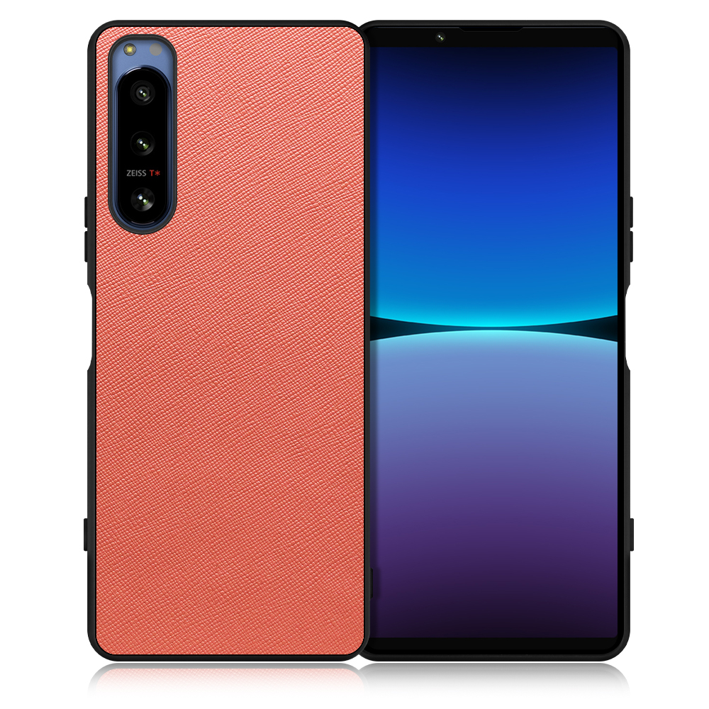 [ LOOF CASUAL-SHELL ] Xperia 5 IV / SOG09 / SO-54C xperia5Ⅳ 5Ⅳ xperia5 スマホケース 背面 ケース カバー ハードケース ストラップホール [ Xperia 5 IV / コスモス ]