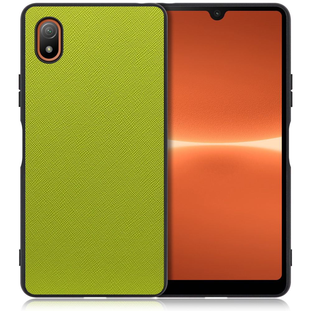 [ LOOF CASUAL-SHELL ] Xperia Ace III / SO-53C / SOG08 aceⅢ ace3 スマホケース 背面 ケース カバー ハードケース ストラップホール [ Xperia Ace III / ライムグリーン ]