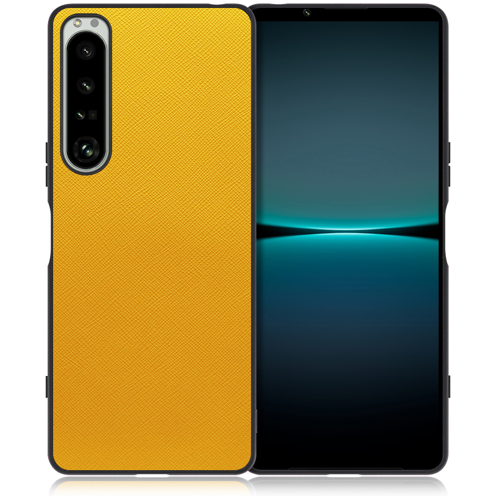 [ LOOF CASUAL-SHELL ] Xperia 1 IV / SO-51C / SOG06 xperia1Ⅳ 1Ⅳ xperia1 スマホケース 背面 ケース カバー ハードケース ストラップホール [ Xperia 1 IV / パンプキン ]