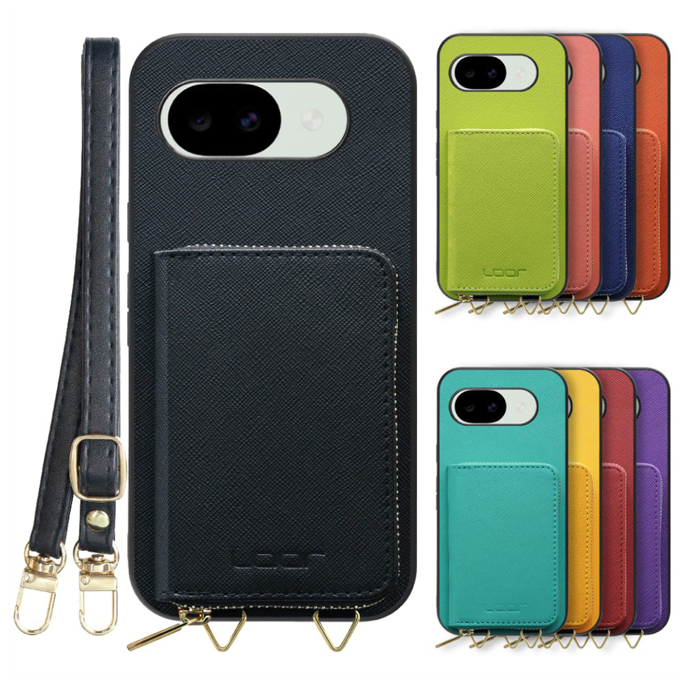 [ LOOF CASUAL-SHELL POUCH ] Google Pixel 10a グーグル ピクセル ケース ショルダー スマホショルダー 背面 収納 ポーチ付き カバー スマホケース ストラップ レザー [ Google Pixel 10a ]