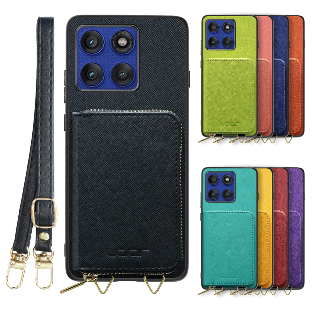 [ LOOF CASUAL-SHELL POUCH ] motorola edge 60 pro / 60s pro  ケース ショルダー スマホショルダー 背面 収納 ポーチ付き カバー スマホケース ストラップ レザー [ motorola edge 60 pro / 60s pro ]