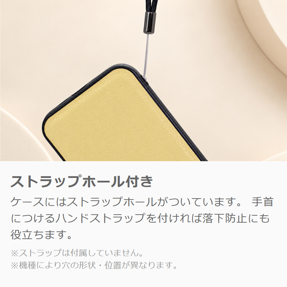 [ LOOF LUXURY-SHELL ] OPPO Reno13 A  スマホケース 本革 薄型 軽量 背面ケース ストラップホール シンプル レザーケース [ OPPO Reno13 A ]