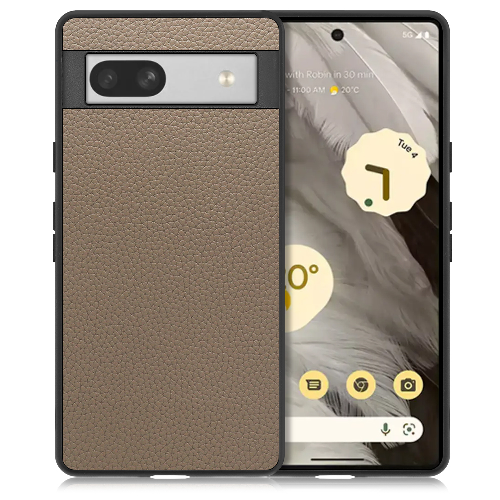 [ LOOF LUXURY-SHELL ] Google Pixel 7a googlepixel7a pixel7a スマホケース 背面 ケース カバー ハードケース 本革 ストラップホール [ Google Pixel 7a ]