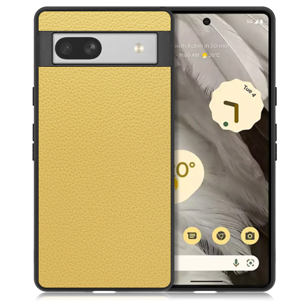 [ LOOF LUXURY-SHELL ] Google Pixel 7a googlepixel7a pixel7a スマホケース 背面 ケース カバー ハードケース 本革 ストラップホール [ Google Pixel 7a ]