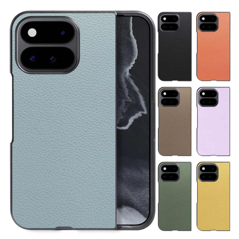 [ LOOF LUXURY-SHELL ] Google Pixel 11 Pro Fold  スマホケース 本革 薄型 軽量 背面ケース シンプル レザーケース [ Google Pixel 11 Pro Fold ]