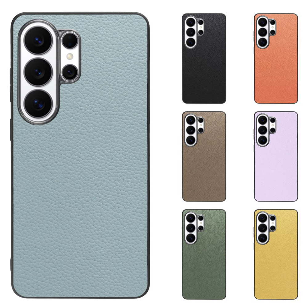 [ LOOF LUXURY-SHELL ] Galaxy S26 Ultra Samsung SC-53G スマホケース 背面 ケース カバー ハードケース 本革 ストラップホール [ Galaxy S26 Ultra ]