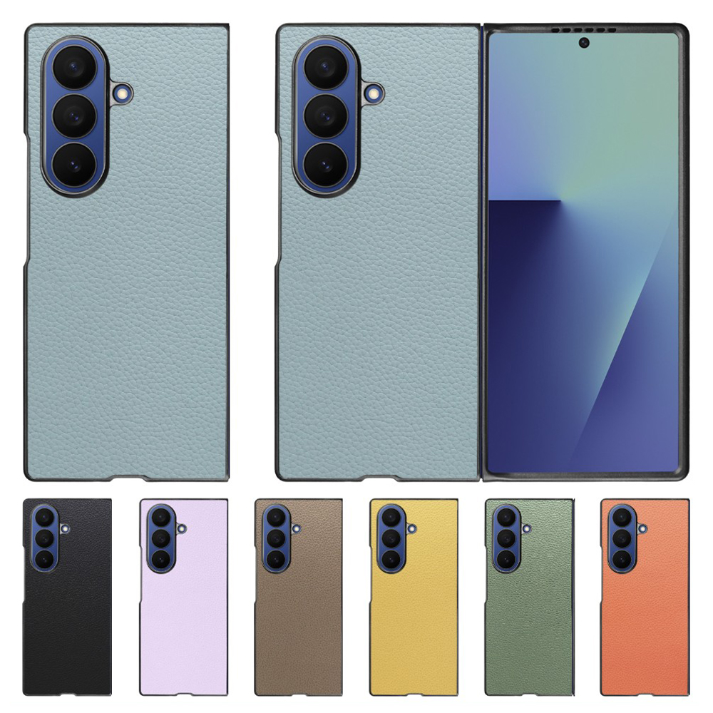 [ LOOF LUXURY-SHELL ] Galaxy Z Fold7  SC-56F スマホケース 背面 ケース カバー ハードケース 本革  [ Galaxy Z Fold7 ]