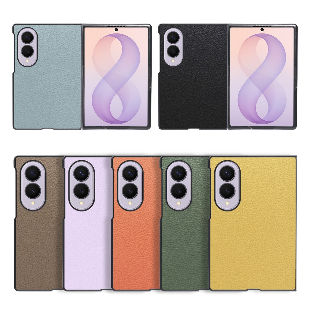[ LOOF LUXURY-SHELL ] Galaxy Z Fold8　 SC-57G SCG41 SM-F971Q スマホケース 背面 ケース カバー ハードケース 本革  [ Galaxy Z Fold8　 ]