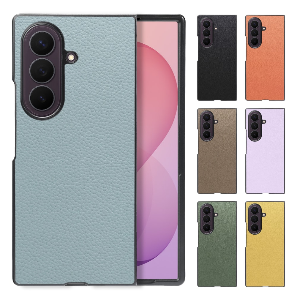 [ LOOF LUXURY-SHELL ] Galaxy Z Fold8 Ultra SC-56G SCG39 スマホケース 背面 ケース カバー ハードケース 本革  [ Galaxy Z Fold8 Ultra ]
