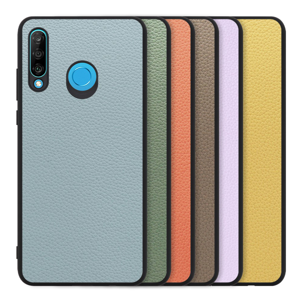 [ LOOF LUXURY-SHELL ] HUAWEI P30 lite / P30 lite Premium p30lite p30litepremium スマホケース 背面 ケース カバー ハードケース 本革 ストラップホール [ HUAWEI P30 lite / lite Premium ]