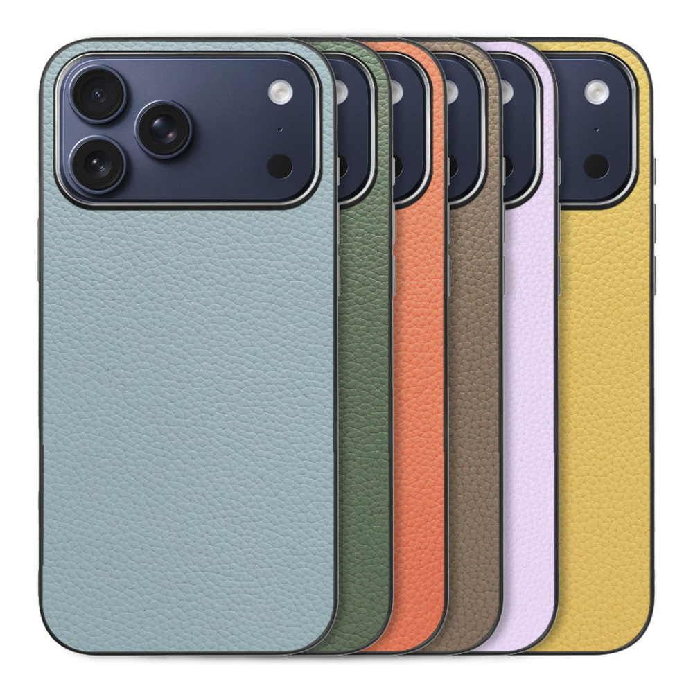 [ LOOF LUXURY-SHELL ] iPhone 17 Pro Max iPhone17 Pro Max アイフォン17 プロ マックス スマホケース 背面 ケース カバー ハードケース 本革 ストラップホール [ iPhone 17 Pro Max 用 ]