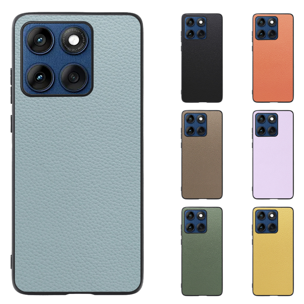 [ LOOF LUXURY-SHELL ] motorola edge 60 モトローラ XT2507-3 XT2507-6 スマホケース 背面 ケース カバー ハードケース 本革 ストラップホール [ motorola edge 60 ]