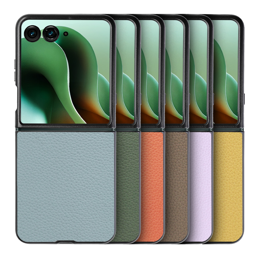 [ LOOF LUXURY-SHELL ] motorola razr 60 ultra razr60ultra razr60 ウルトラ レーザー スマホケース 背面 ケース カバー ハードケース 本革 ストラップホール [ motorola razr 60 ultra ]