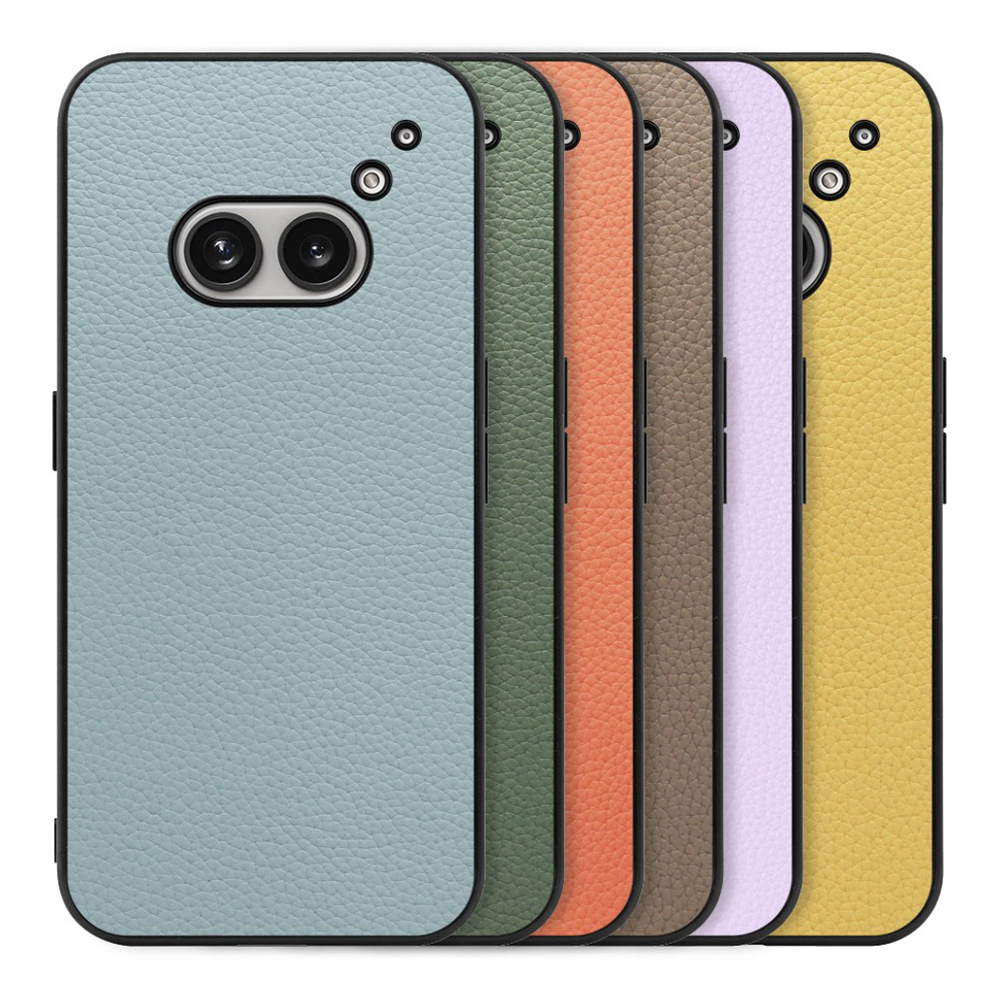 [ LOOF LUXURY-SHELL ] Nothing Phone (2a)  スマホケース 背面 ケース カバー ハードケース 本革 ストラップホール [ Nothing Phone (2a) ]