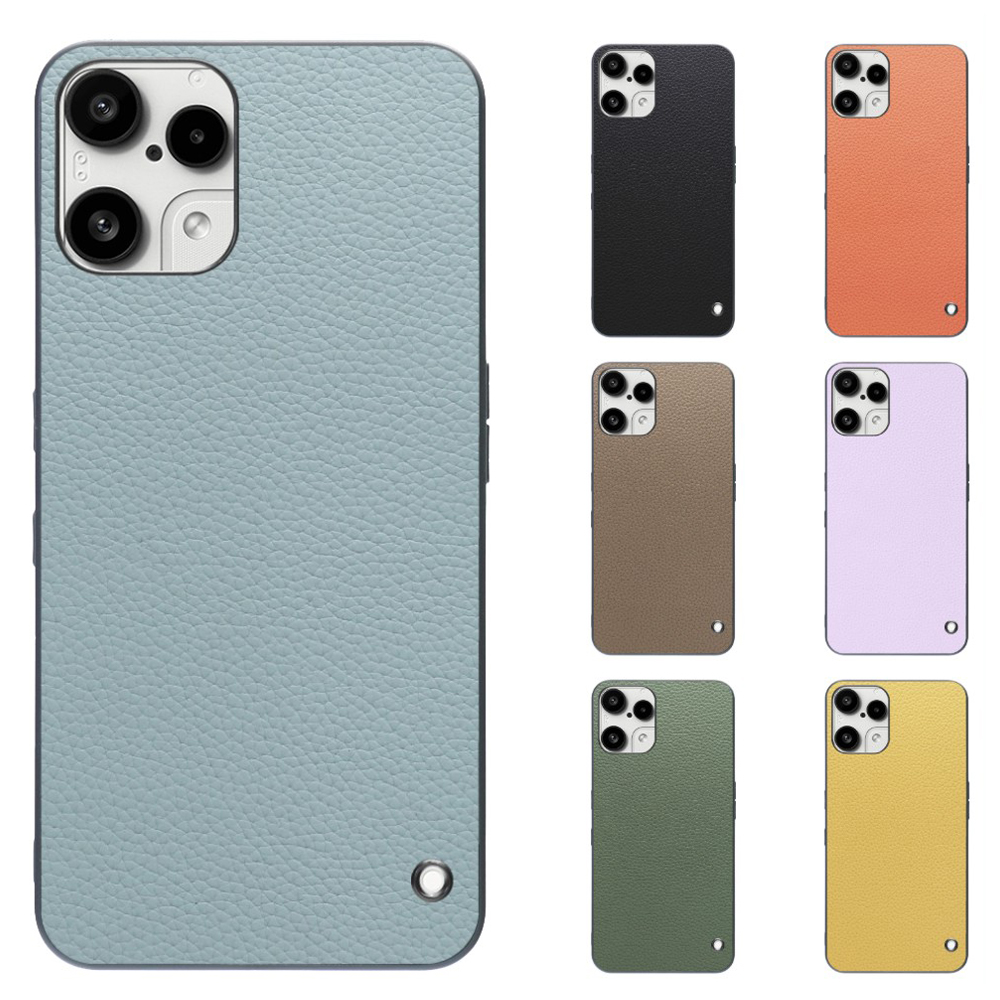 [ LOOF LUXURY-SHELL ] Nothing Phone (3a) Lite  スマホケース 背面 ケース カバー ハードケース 本革 ストラップホール [ Nothing Phone (3a) Lite ]