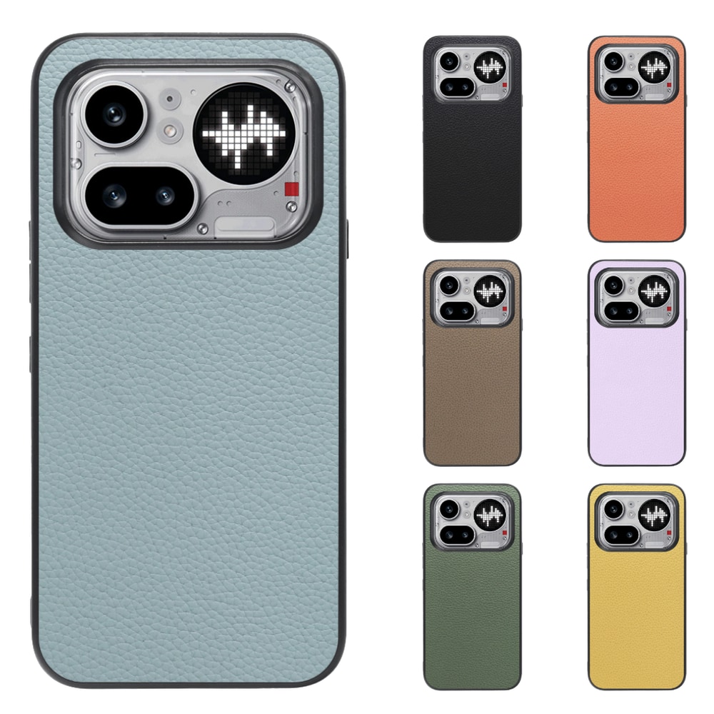 [ LOOF LUXURY-SHELL ] Nothing Phone (4a) Pro A069P スマホケース 背面 ケース カバー ハードケース 本革 ストラップホール [ Nothing Phone (4a) Pro ]