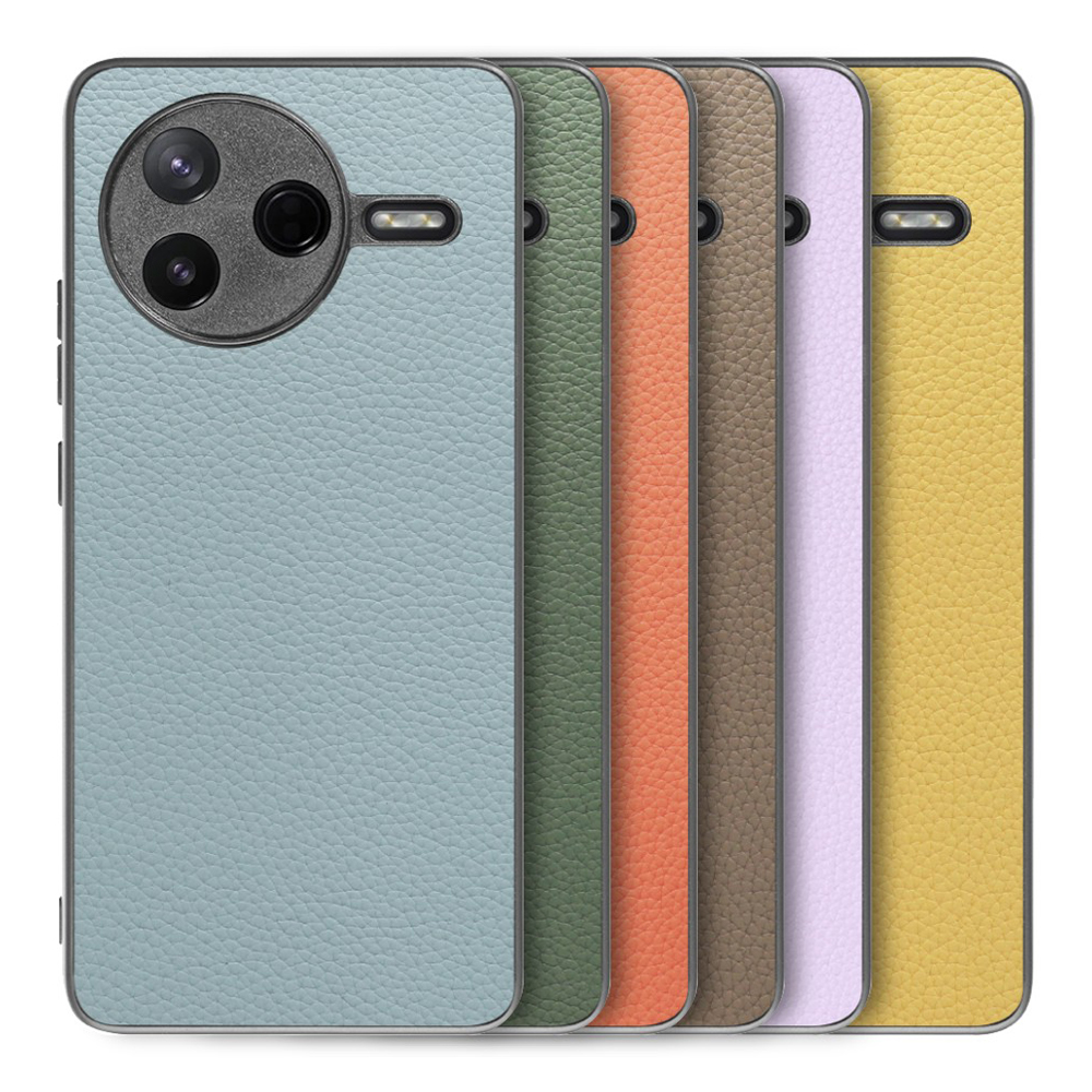 [ LOOF LUXURY-SHELL ] POCO F7 Pro Xiaomi シャオミ スマホケース 背面 ケース カバー ハードケース 本革 ストラップホール [ POCO F7 Pro ]