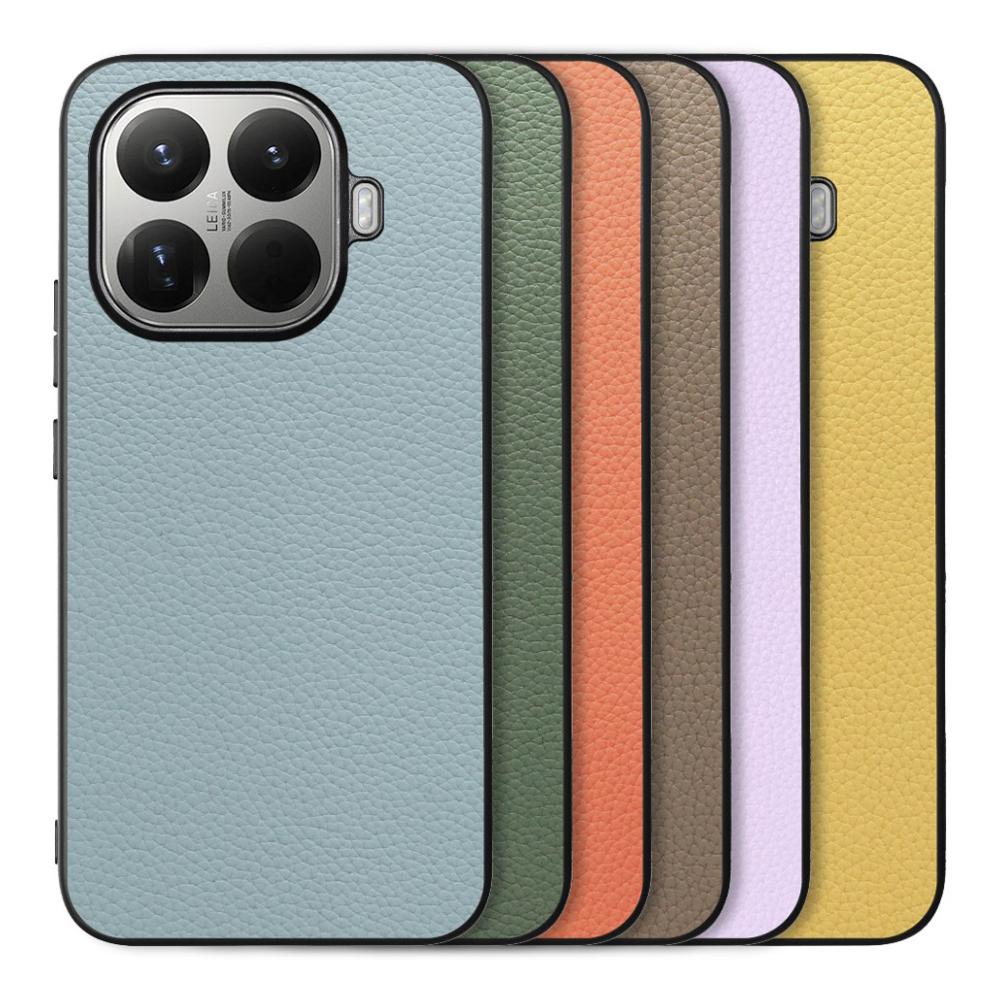 [ LOOF LUXURY-SHELL ] Xiaomi 15T Pro シャオミ 15T Pro スマホケース 背面 ケース カバー ハードケース 本革 ストラップホール [ Xiaomi 15T Pro ]