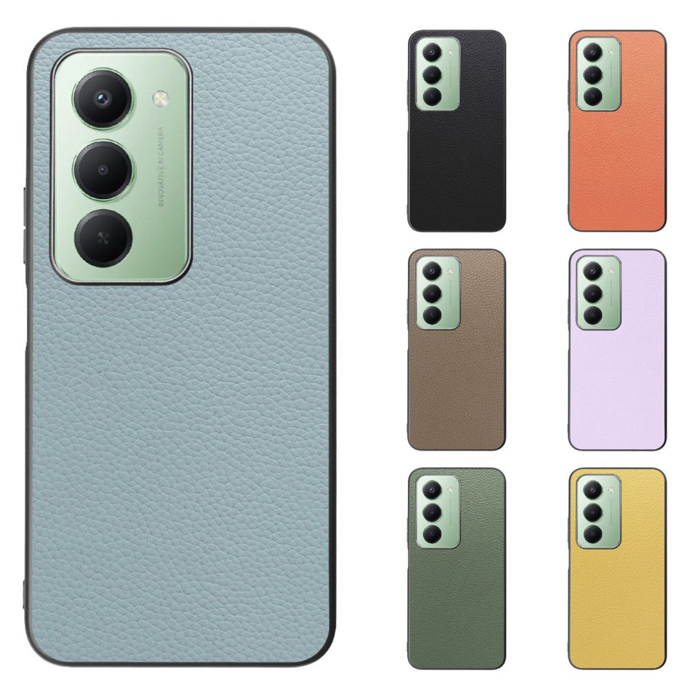 [ LOOF LUXURY-SHELL ] Xiaomi REDMI 15 5G  スマホケース 背面 ケース カバー ハードケース 本革 ストラップホール [ Xiaomi REDMI 15 5G ]