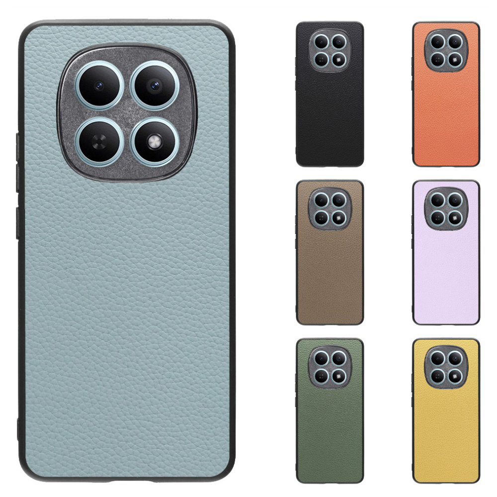 [ LOOF LUXURY-SHELL ] REDMI Note 15 5G Xiaomi 25098RA98G スマホケース 背面 ケース カバー ハードケース 本革 ストラップホール [ REDMI Note 15 5G ]