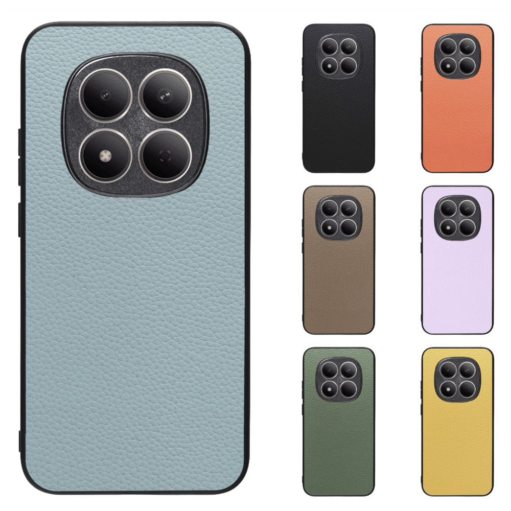 [ LOOF LUXURY-SHELL ] REDMI Note 15 Pro 5G Xiaomi スマホケース 背面 ケース カバー ハードケース 本革 ストラップホール [ REDMI Note 15 Pro 5G ]