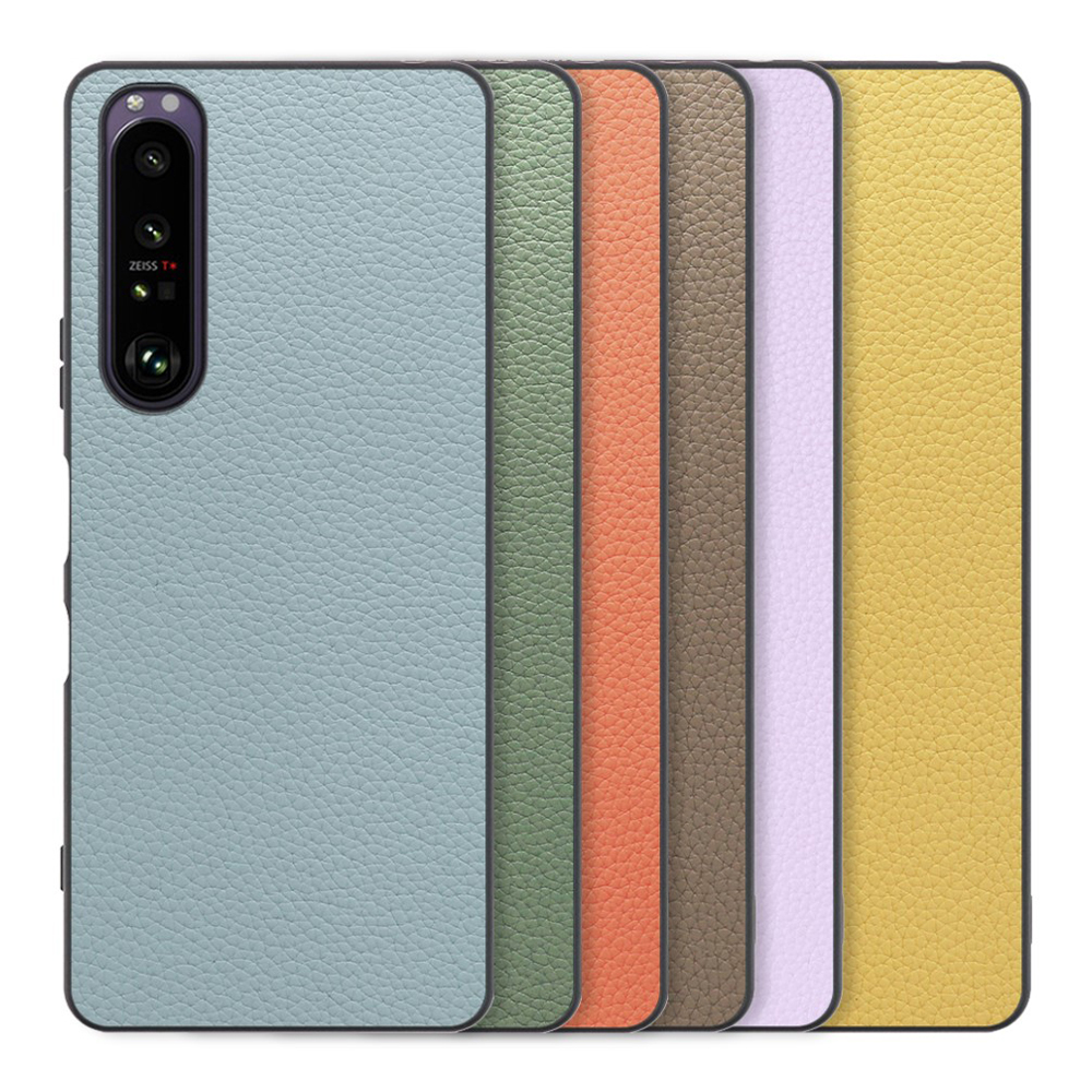 [ LOOF LUXURY-SHELL ] Xperia 1 III SO-51B / SOG03 / XQ-BC42 xperia1III 1III xperia1 スマホケース 背面 ケース カバー ハードケース 本革 ストラップホール [ Xperia 1 III ]