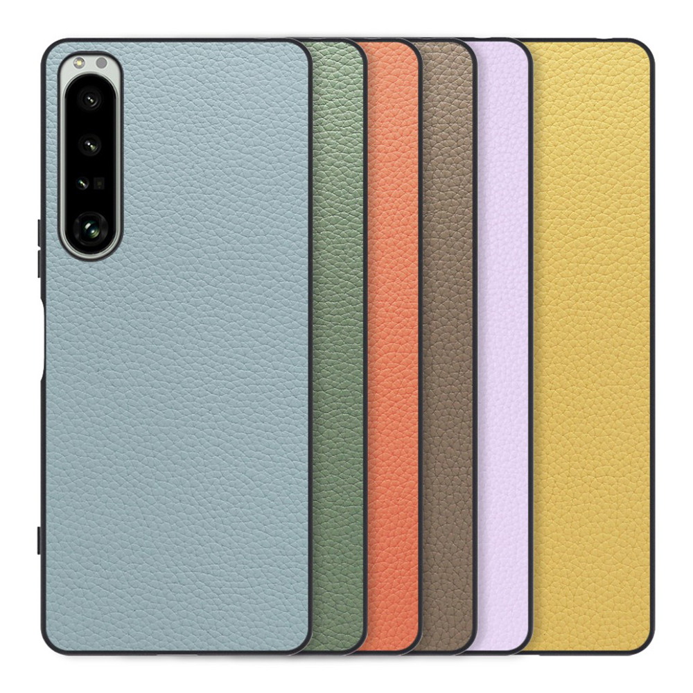 [ LOOF LUXURY-SHELL ] Xperia 1 IV SO-51C / SOG06 xperia1Ⅳ 1Ⅳ xperia1 スマホケース 背面 ケース カバー ハードケース 本革 ストラップホール [ Xperia 1 IV ]