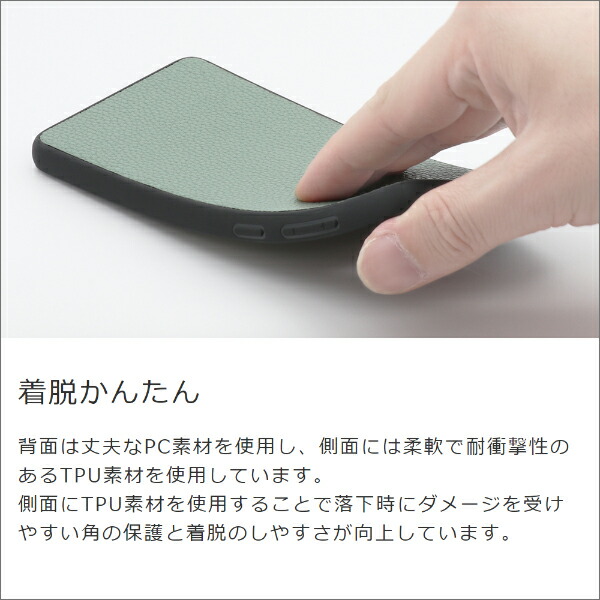 [ LOOF LUXURY-SHELL MagSafe対応 ] iPhone 13 mini iphone13mini 13mini ミニ スマホケース 背面 ケース カバー ハードケース 本革 ストラップホール [ iPhone 13 mini ]