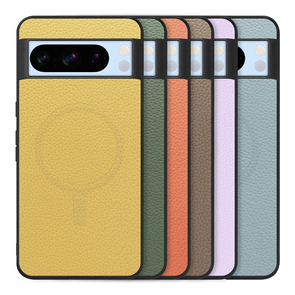 [ LOOF LUXURY-SHELL MagSafe対応 ] Google pixel 8 Pro googlepixel8pro Pixel8 8Pro プロ ピクセル8Pro スマホケース 背面 ケース カバー ハードケース 本革 ストラップホール [ Google Pixel 8 Pro ]