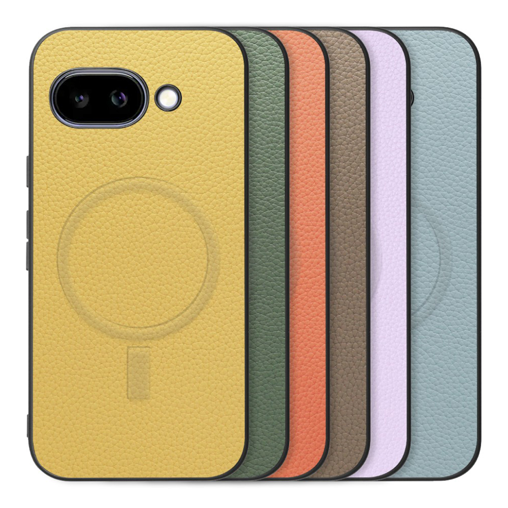 [ LOOF LUXURY-SHELL MagSafe対応 ]  Google Pixel 9a Google Pixel9a ピクセル9a スマホケース 背面 ケース カバー ハードケース 本革 ストラップホール  MagSafe対応 [ Google Pixel 9a ]