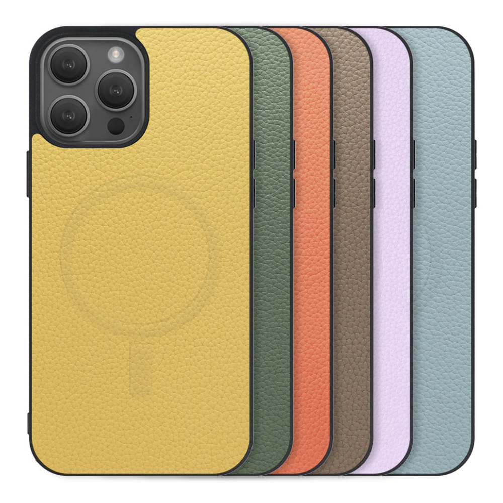 [ LOOF LUXURY-SHELL MagSafe対応 ] iPhone 14 Pro iphone14pro 14pro プロ スマホケース 背面 ケース カバー ハードケース 本革 ストラップホール [ iPhone 14 Pro ]