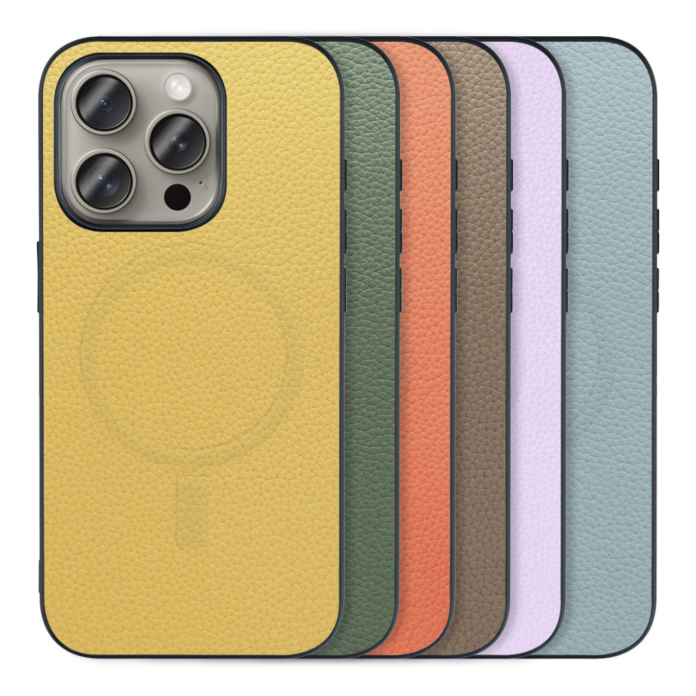 [ LOOF LUXURY-SHELL MagSafe対応 ] iPhone 15 Pro iPhone15 Pro アイフォン15 プロ iPhone 15 Pro 15Pro アイフォン 15 スマホケース 背面 ケース カバー ハードケース 本革 ストラップホール [ iPhone 15 Pro ]
