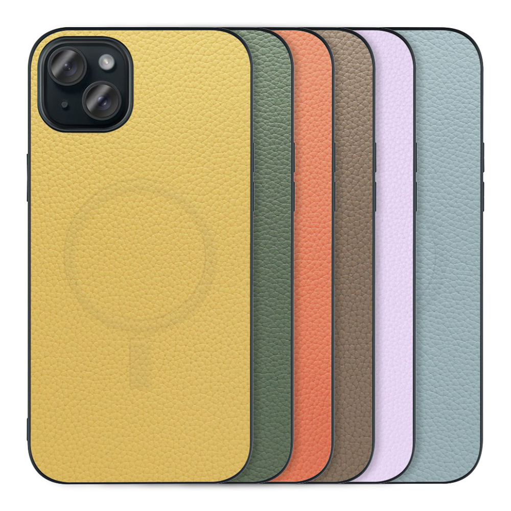 [ LOOF LUXURY-SHELL MagSafe対応 ] iPhone 15 Plus iPhone15 Plus アイフォン15 プラス iPhone 15 Plus 15Plus アイフォン 15 スマホケース 背面 ケース カバー ハードケース 本革 ストラップホール [ iPhone 15 Plus ]