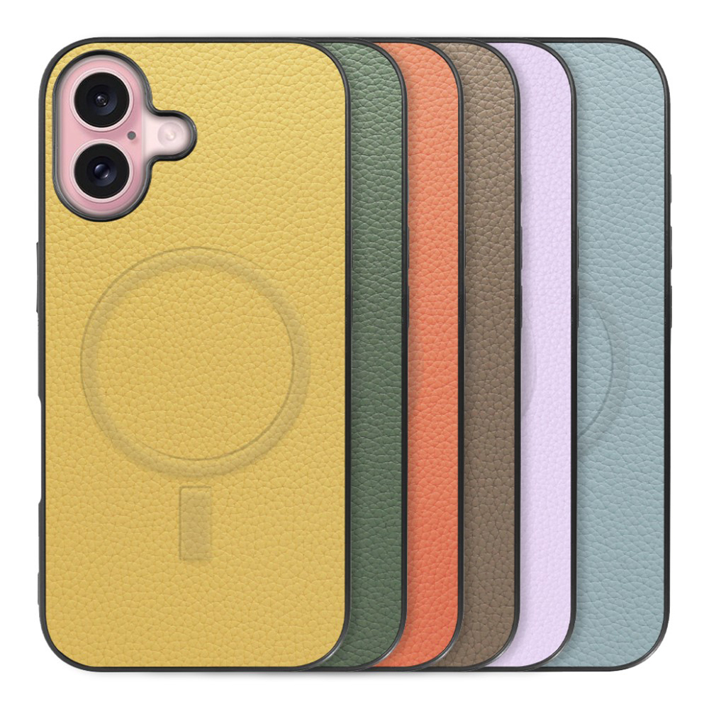 [ LOOF LUXURY-SHELL MagSafe対応 ] iPhone 16 iPhone16 アイフォン16 iPhone 16 アイフォン 16 スマホケース 背面 ケース カバー ハードケース 本革 ストラップホール  MagSafe対応 [ iPhone 16 ]