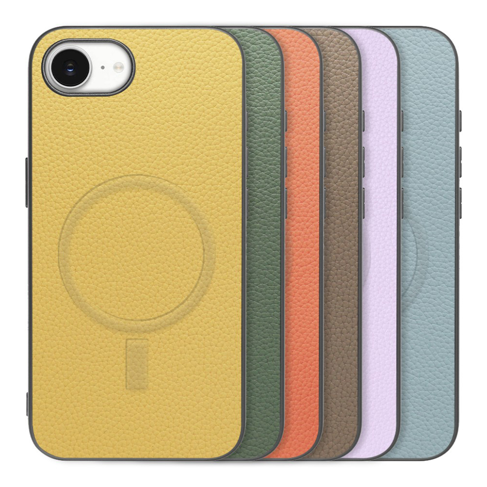 [ LOOF LUXURY-SHELL MagSafe対応 ] iPhone 16e iPhone16e アイフォン16e iPhone 16e アイフォン 16e スマホケース 背面 ケース カバー ハードケース 本革 ストラップホール  MagSafe対応 [ iPhone 16e ]