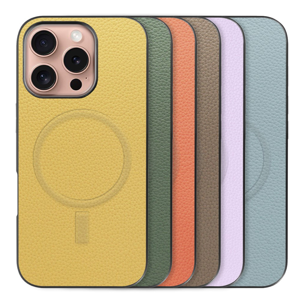[ LOOF LUXURY-SHELL MagSafe対応 ] iPhone 16 Pro iPhone16 Pro アイフォン16 プロ iPhone 16 Pro 16Pro アイフォン 16 スマホケース 背面 ケース カバー ハードケース 本革 ストラップホール  MagSafe対応 [ iPhone 16 Pro ]