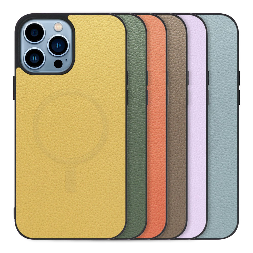 [ LOOF LUXURY-SHELL MagSafe対応 ] iPhone 13 Pro iphone13pro 13pro プロ スマホケース 背面 ケース カバー ハードケース 本革 ストラップホール [ iPhone 13 Pro ]