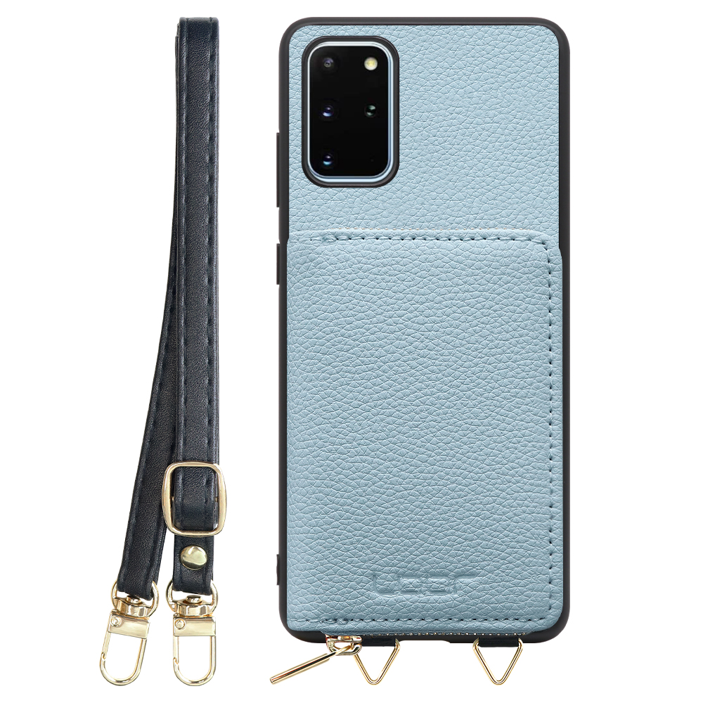 [ LOOF LUXURY-SHELL POUCH ] Galaxy S20+ 5G / SC-52A / SCG02 s20plus S20 plus s20プラス s20+5g s20plus5g ケース ショルダー スマホショルダー 背面 収納 ポーチ付き カバー スマホケース ストラップ 本革 [ Galaxy S20+ 5G ]