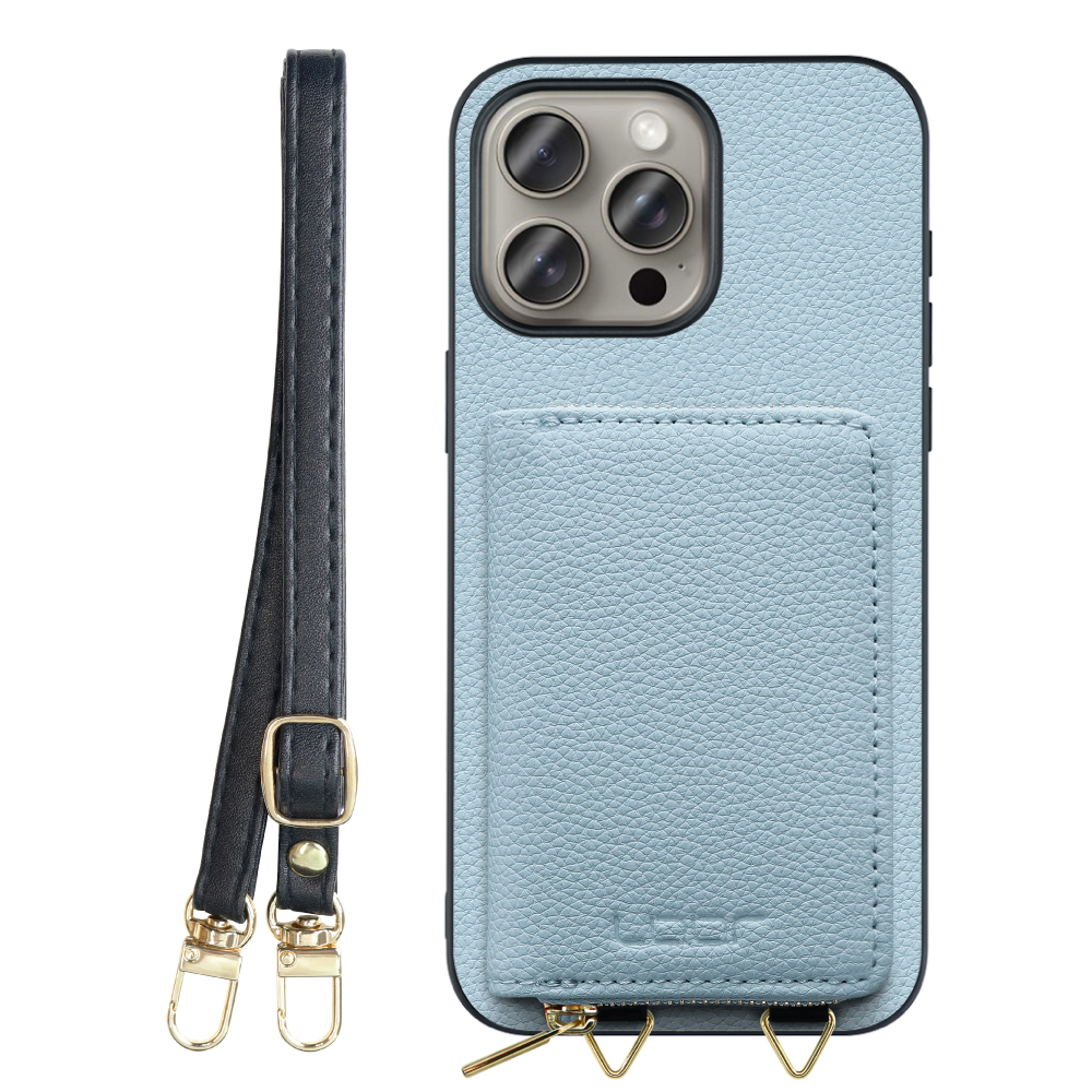 LooCo Official Shop / [ LOOF LUXURY-SHELL POUCH ] iPhone 15 Pro