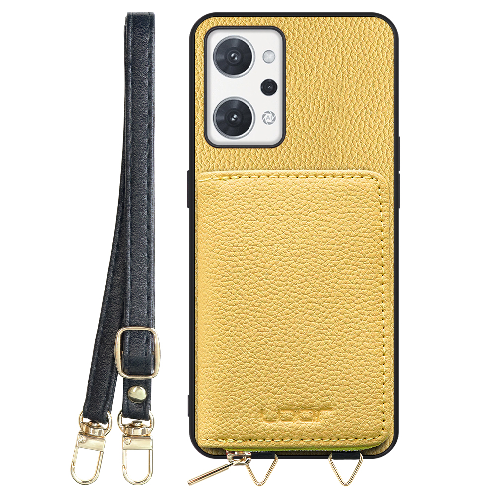 [ LOOF LUXURY-SHELL POUCH ] OPPO Reno7 A / Reno9 A OPG04 / CPH2523 reno7a reno 7a reno9a reno 9a ケース ショルダー スマホショルダー 背面 収納 ポーチ付き カバー スマホケース ストラップ 本革 [ OPPO Reno7 A / Reno9 A ]