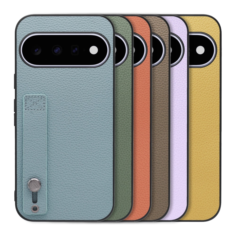 [ LOOF HOLD-SHELL ] Google Pixel 11  スマホケース 背面 ケース カバー ハードケース 背面ベルト 本革 ストラップホール [ Google Pixel 11 ]
