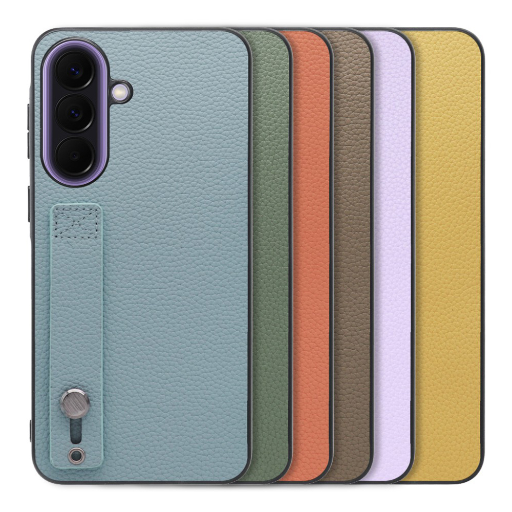 [ LOOF HOLD-SHELL ] Galaxy A57 5G SC-54G SCG39 SM-A576Z SM-A576C スマホケース 背面 ケース カバー ハードケース 背面ベルト 本革 ストラップホール [ Galaxy A57 5G ]
