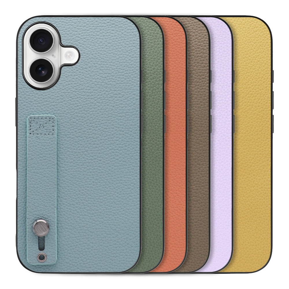 [ LOOF HOLD-SHELL ] iPhone 17 iPhone17 アイフォン17 iPhone 17 アイフォン 17 スマホケース 背面 ケース カバー ハードケース 背面ベルト 本革 ストラップホール [ iPhone 17 用 ]