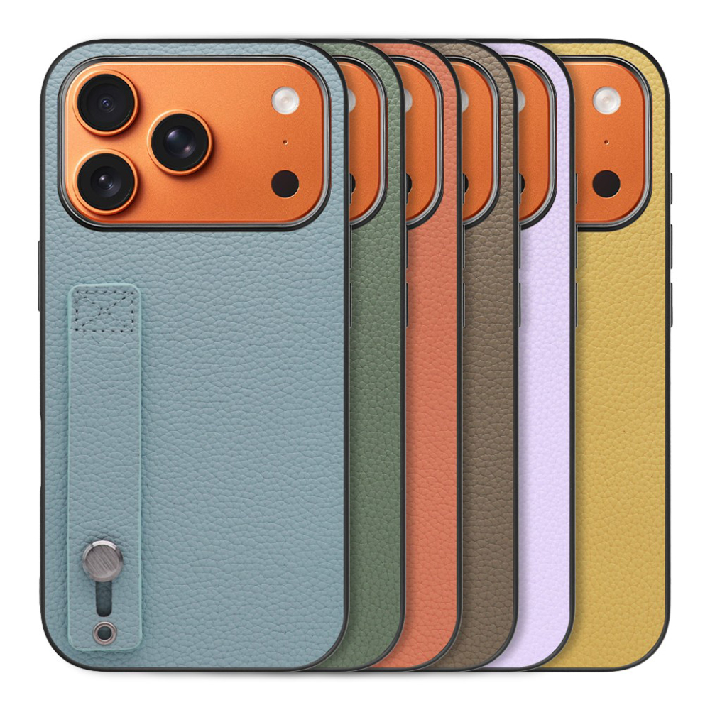 [ LOOF HOLD-SHELL ] iPhone 17 Pro iPhone17 Pro アイフォン17 プロ スマホケース 背面 ケース カバー ハードケース 背面ベルト 本革 ストラップホール [ iPhone 17 Pro 用 ]