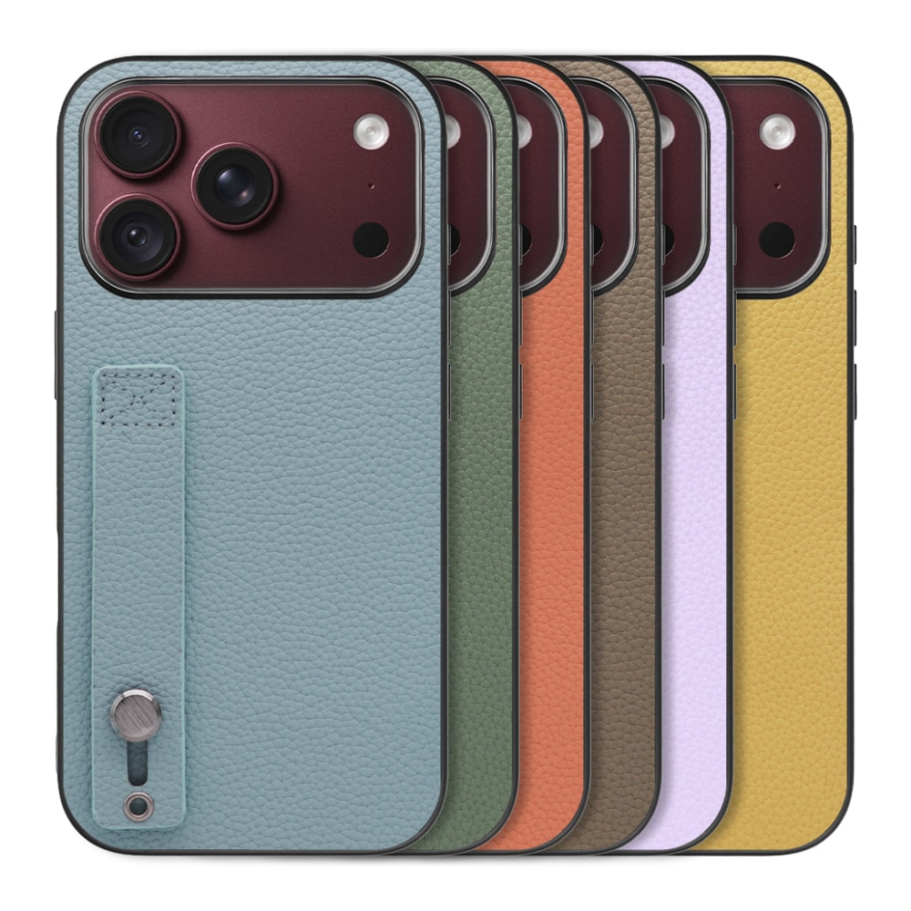 [ LOOF HOLD-SHELL ] iPhone 18 Pro iPhone18 Pro アイフォン18 プロ スマホケース 背面 ケース カバー ハードケース 背面ベルト 本革 ストラップホール [ iPhone 18 Pro ]