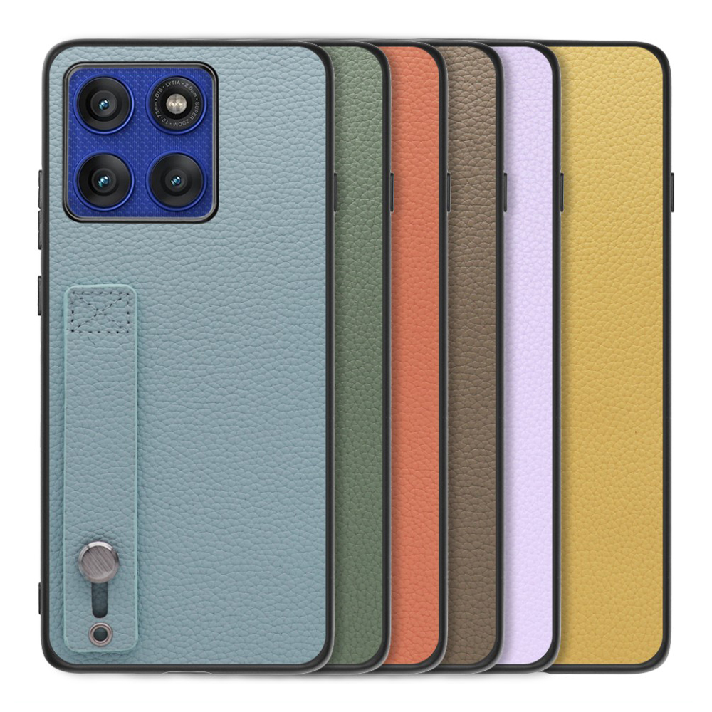 [ LOOF HOLD-SHELL ] motorola edge 60 pro / 60s pro  スマホケース 背面 ケース カバー ハードケース 背面ベルト 本革 ストラップホール [ motorola edge 60 pro / 60s pro ]